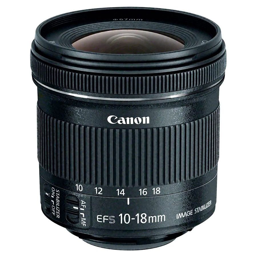 Objetiva Canon EF-S 10-18mm f4.5-5.6 IS STM