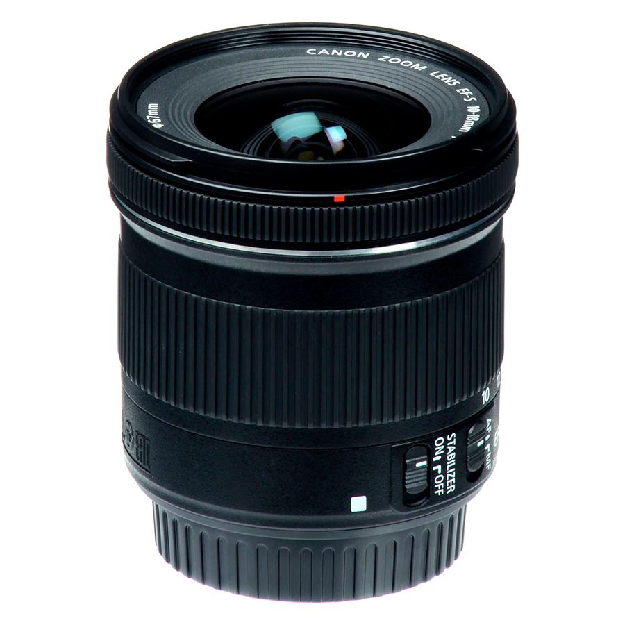 Objetiva Canon EF-S 10-18mm f4.5-5.6 IS STM