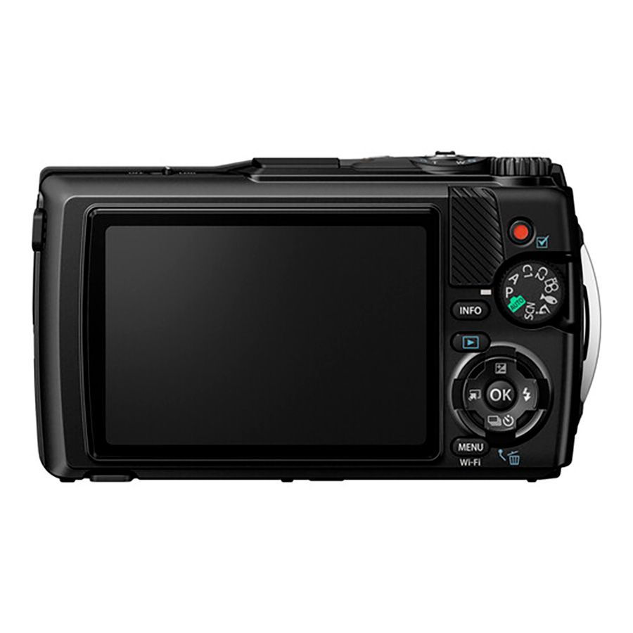 Câmera compacta Olympus Tough TG-7 à prova d'água (PRETO)