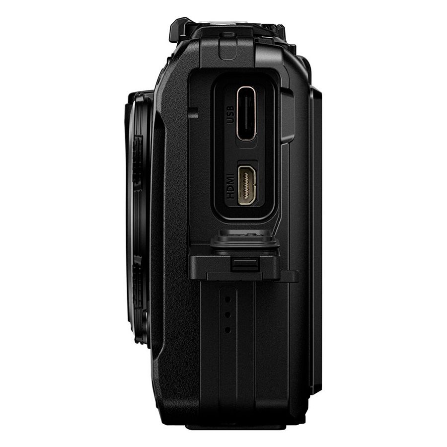 Câmera compacta Olympus Tough TG-7 à prova d'água (PRETO)