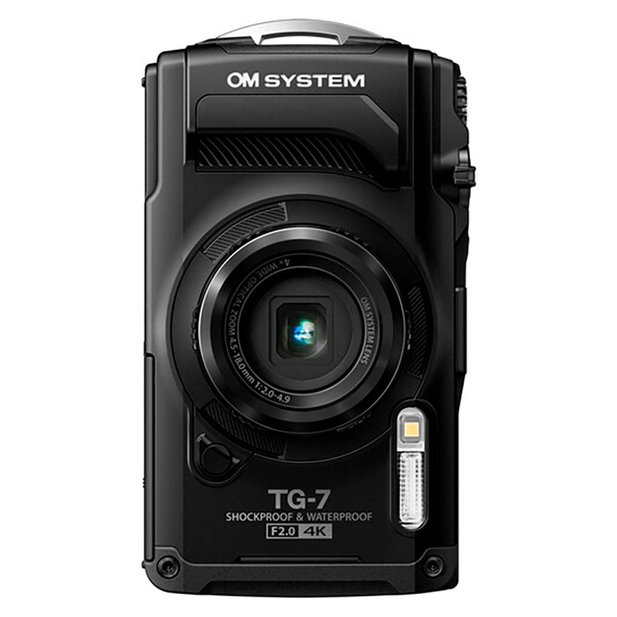 Câmera compacta Olympus Tough TG-7 à prova d'água (PRETO)