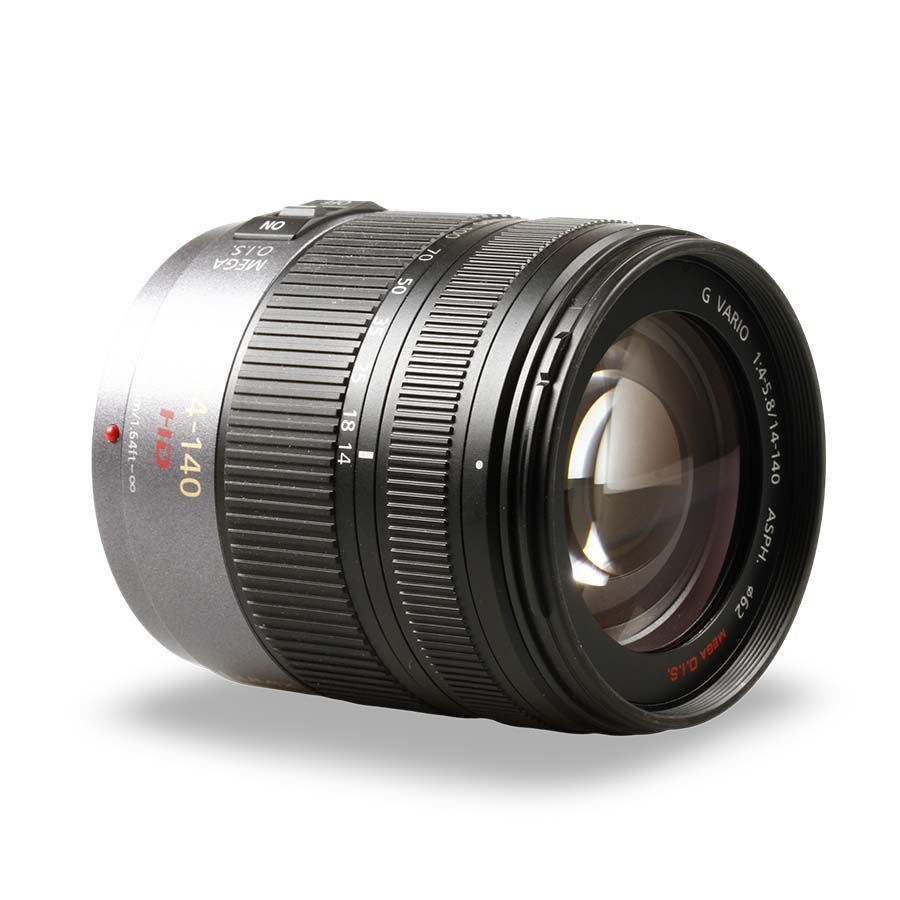 Objetiva Panasonic Lumix 14-140mm f4-5.8 G Vario MEGA O.I.S. (micro 4/3) - USADO