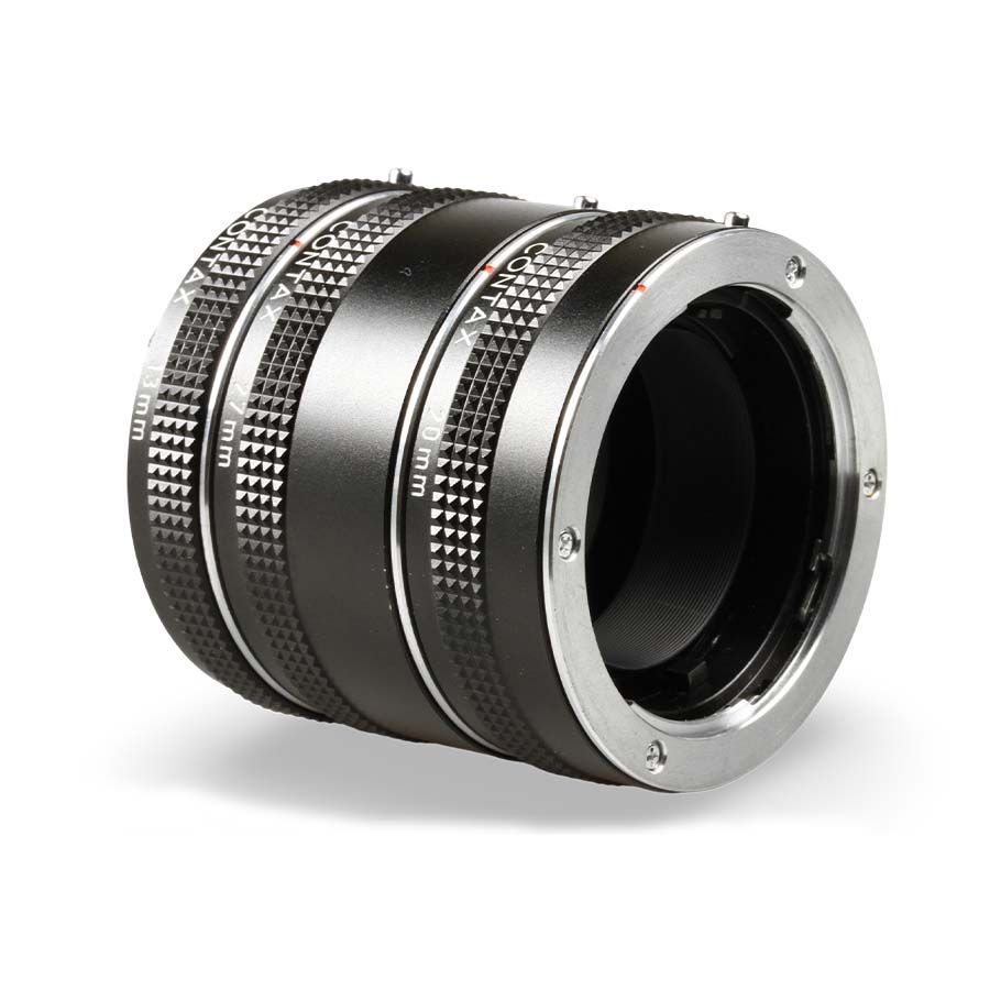 Kit de tubos extensores Contax 13mm, 20mm e 27mm (Contax / Yashica) - USADO