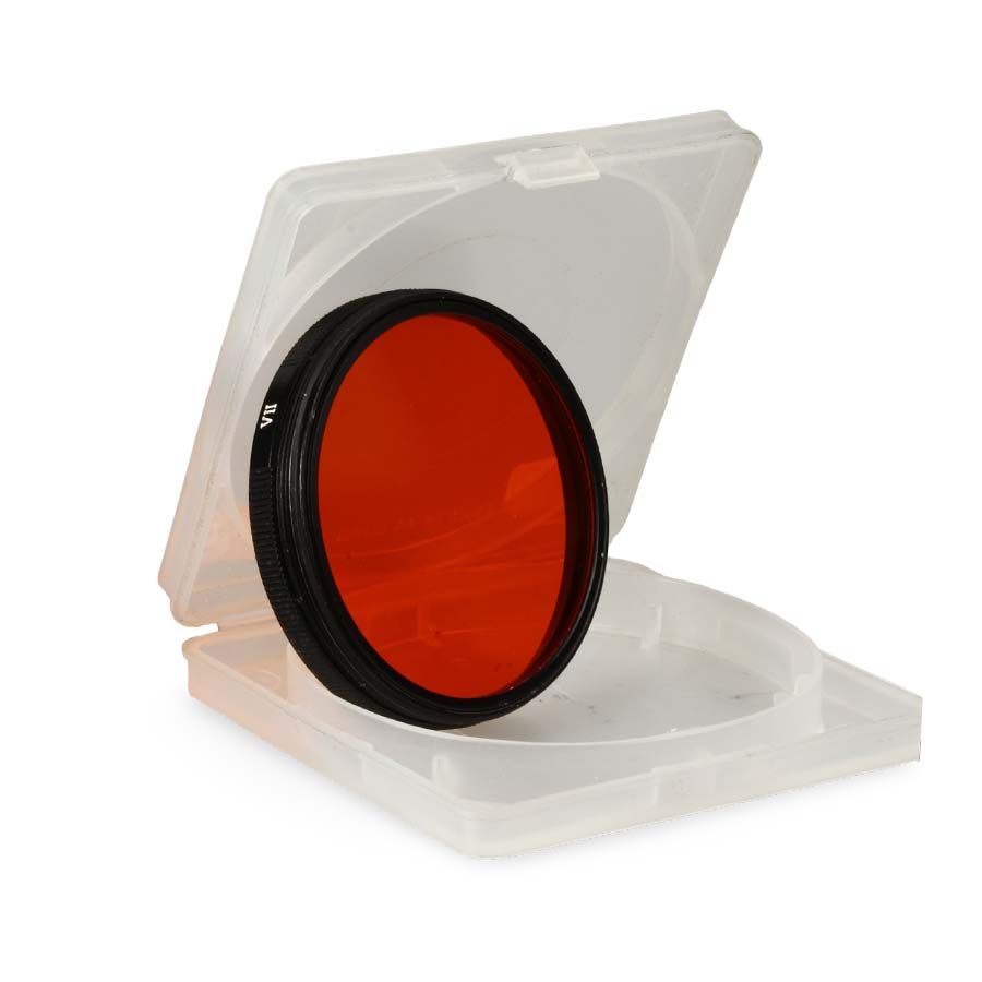 Filtro laranja Leica Serie 7 13008 com anel Serie 7 14161 - USADO