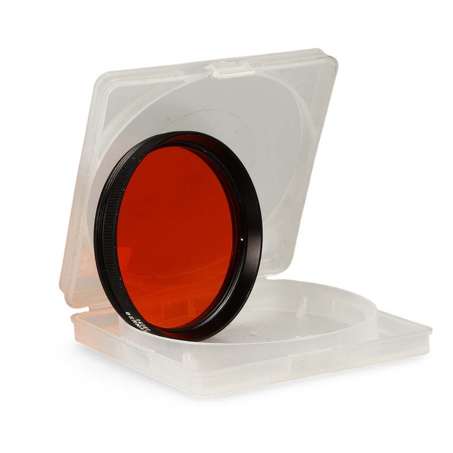Filtro laranja Leica Serie 7 13008 com anel Serie 7 14161 - USADO