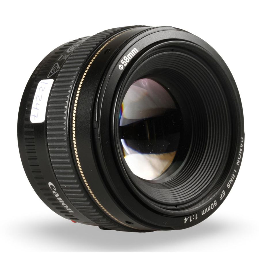 Objetiva Canon EF 50mm f1.4 USM - USADO