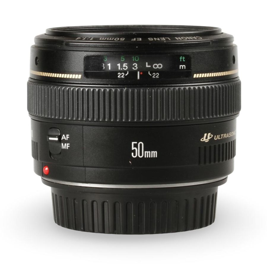 Objetiva Canon EF 50mm f1.4 USM - USADO