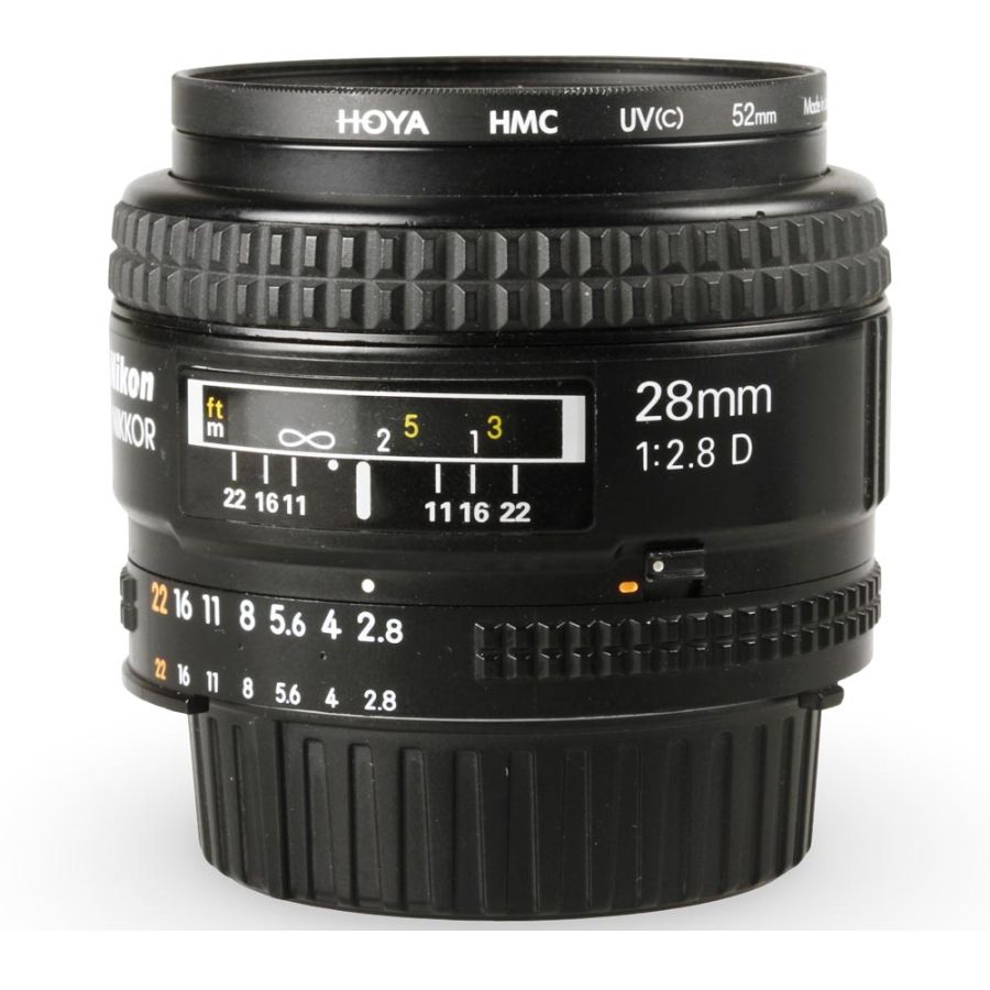 Objetiva Nikon AF NIKKOR 28mm f2.8D - USADO