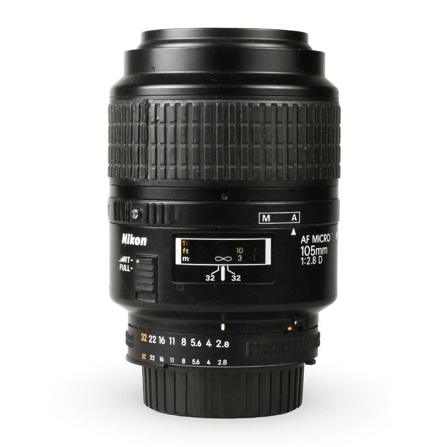 Objetiva Nikon AF NIKKOR 105mm f2.8D MICRO - USADO