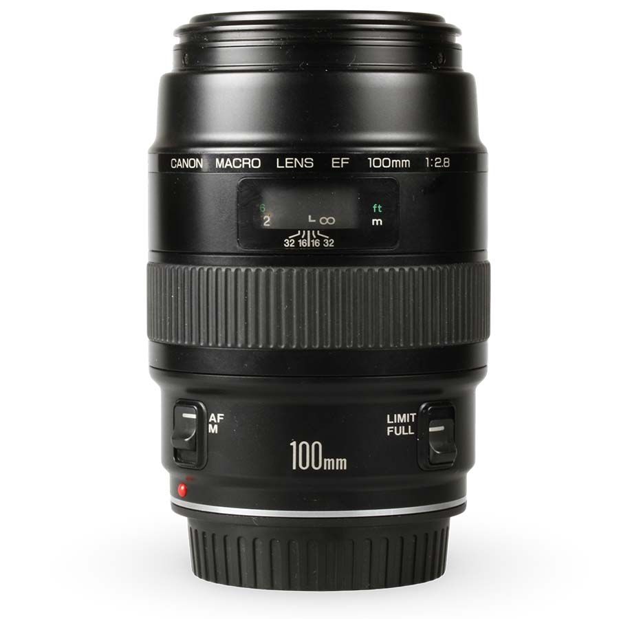 Objetiva Canon EF 100mm f2.8 MACRO - USADO