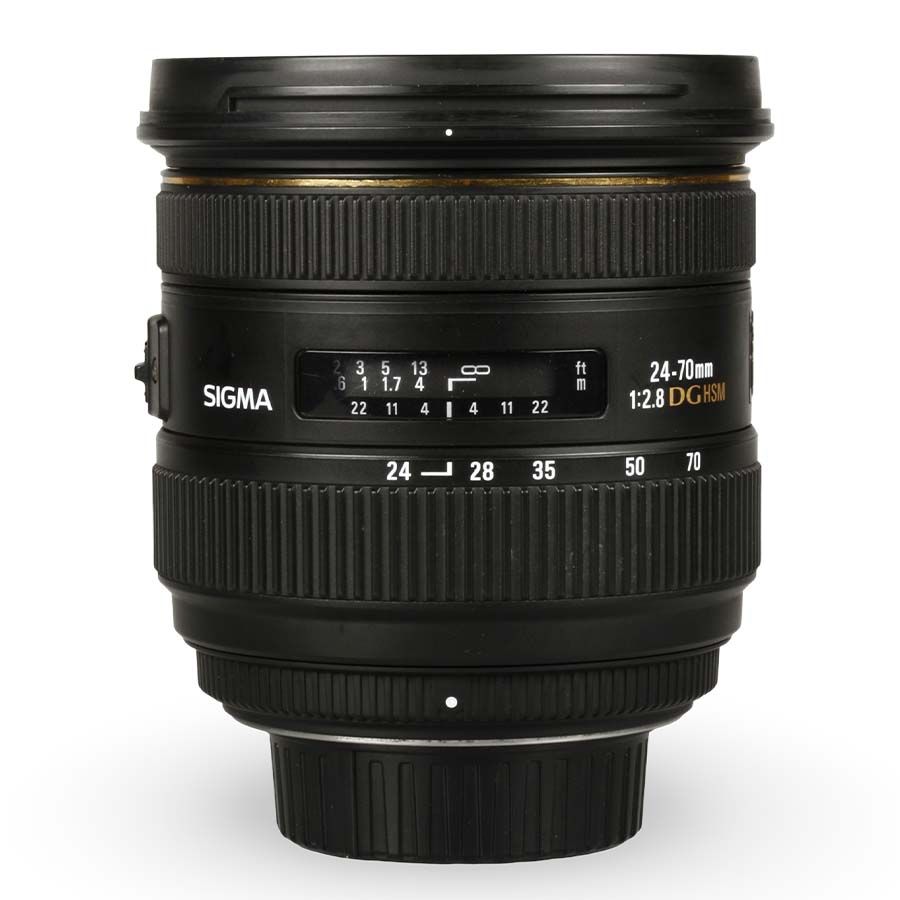 Objetiva Sigma 24-70mm f2.8 IF EX DG HSM (Nikon F) - USADO