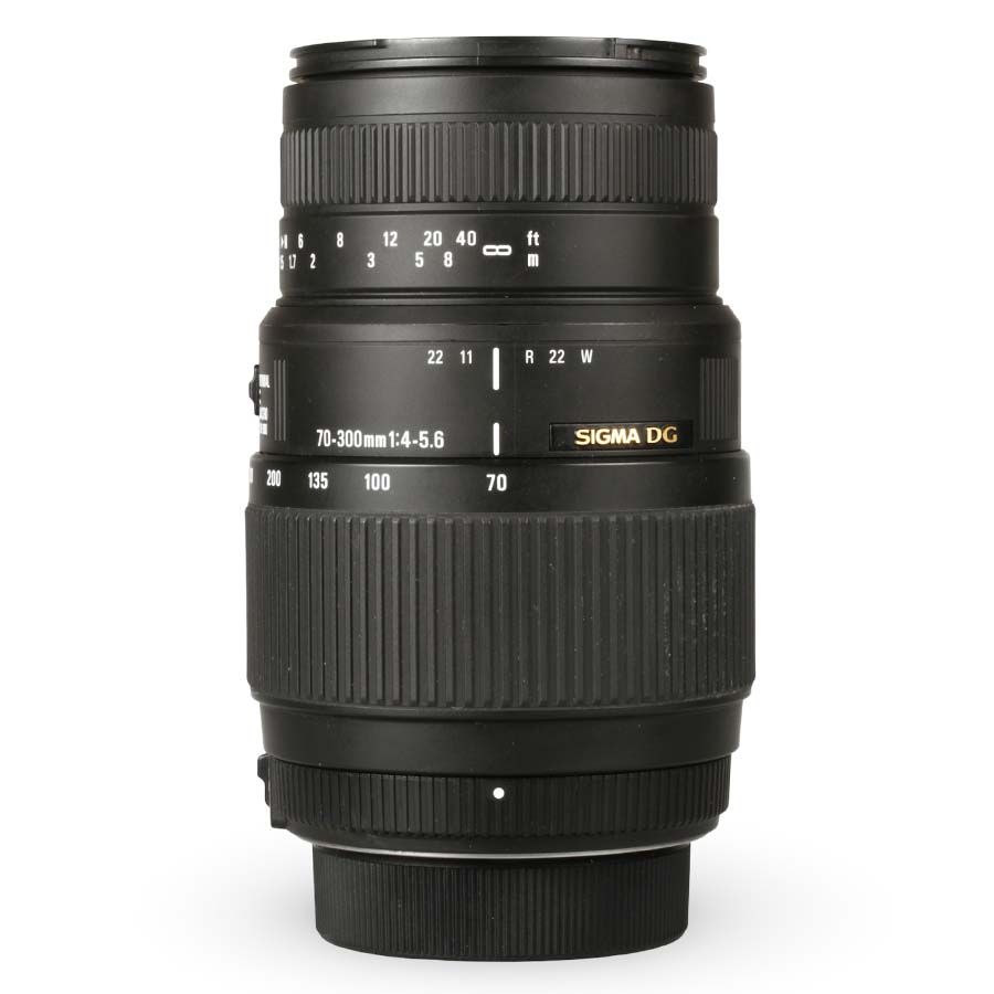 Objetiva Sigma 70-300mm f4-5.6 DG Macro (Nikon F) - USADO