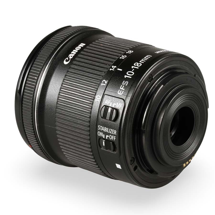 Objetiva Canon EF-S 10-18mm f4.5-5.6 IS STM - USADO