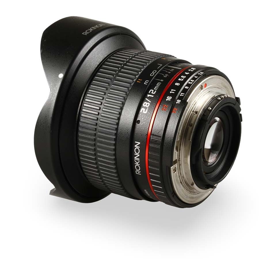 Objetiva Rokinon 12mm f2.8 ED AS IF NCS UMC Fisheye (Nikon F) - USADO