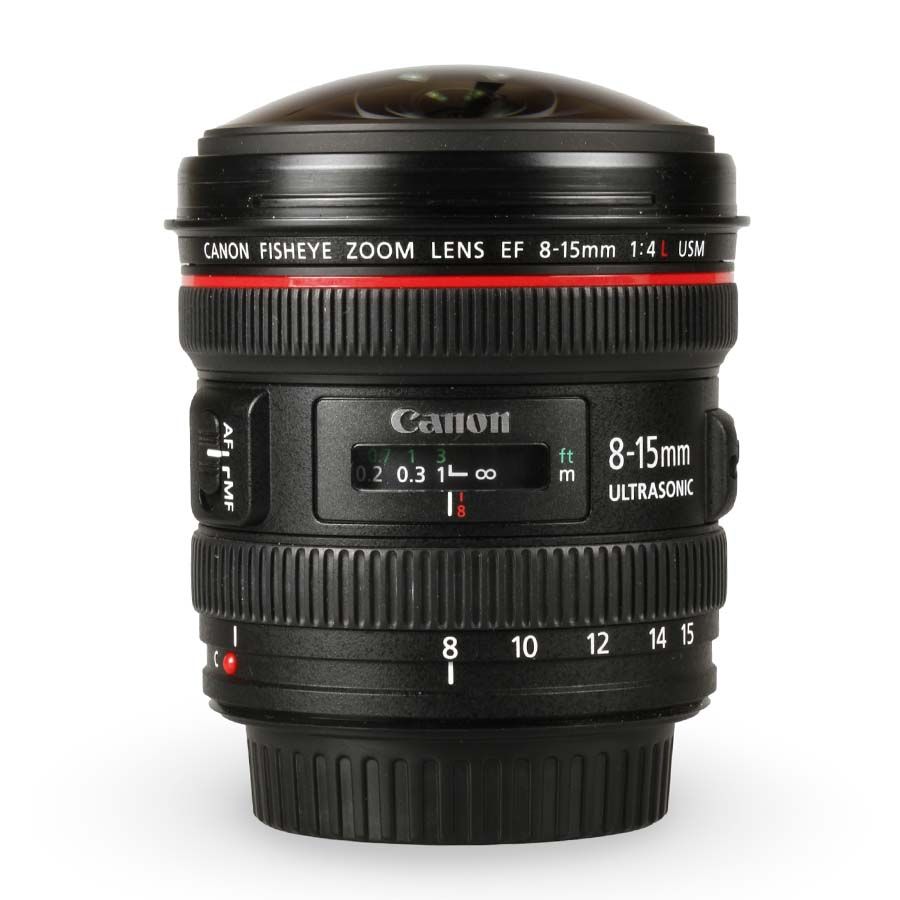 Objetiva Canon EF 8-15mm f4L Fisheye USM - USADO
