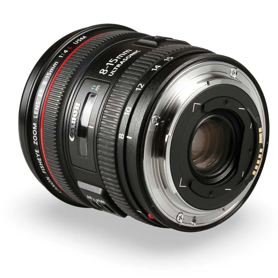 Objetiva Canon EF 8-15mm f4L Fisheye USM - USADO