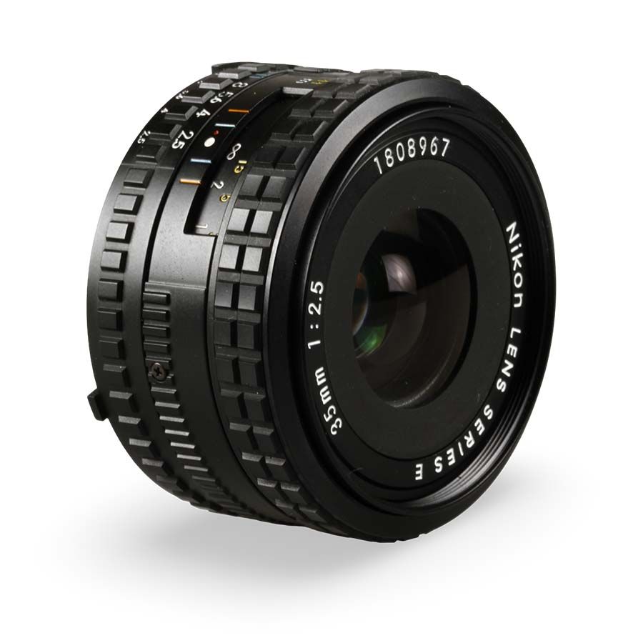 Objetiva Nikon AI-s NIKKOR SERIES E 35mm f2.5 - USADO