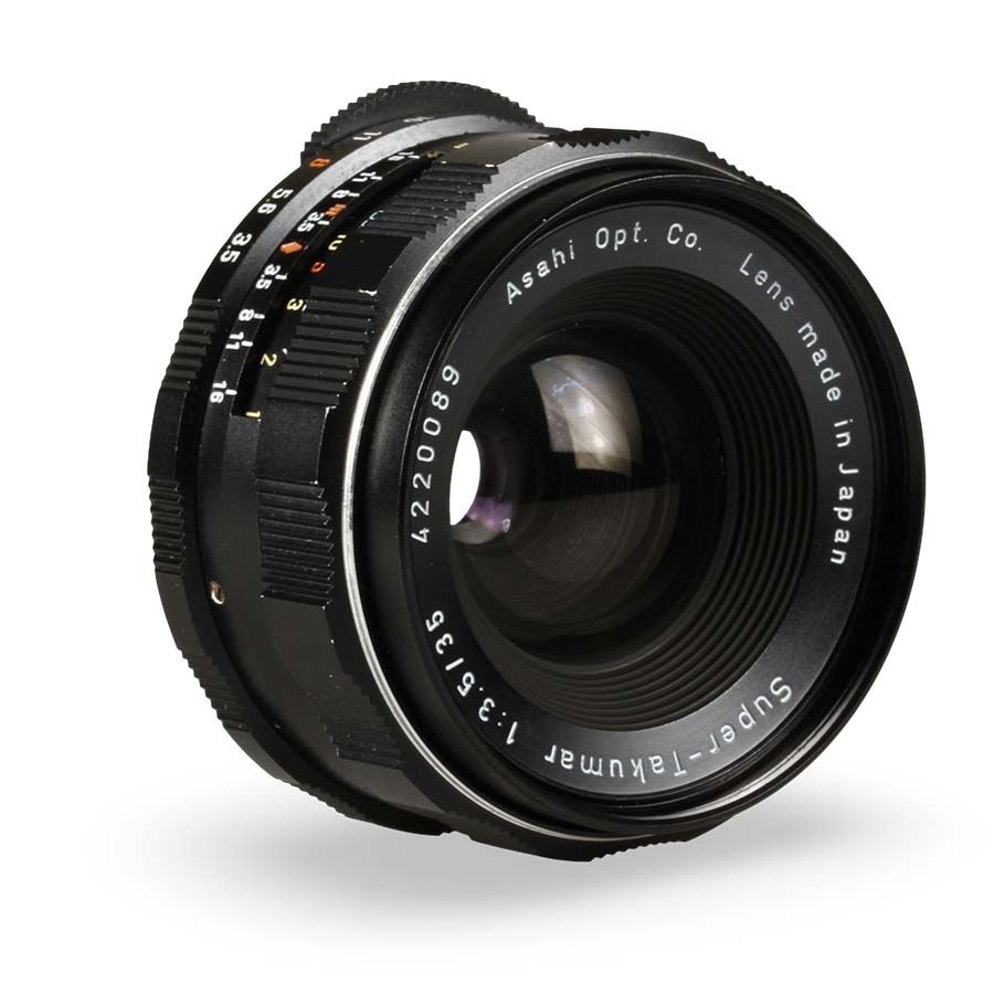 Objetiva Pentax Super-Takumar 35mm f3.5 (rosca M42) - USADO