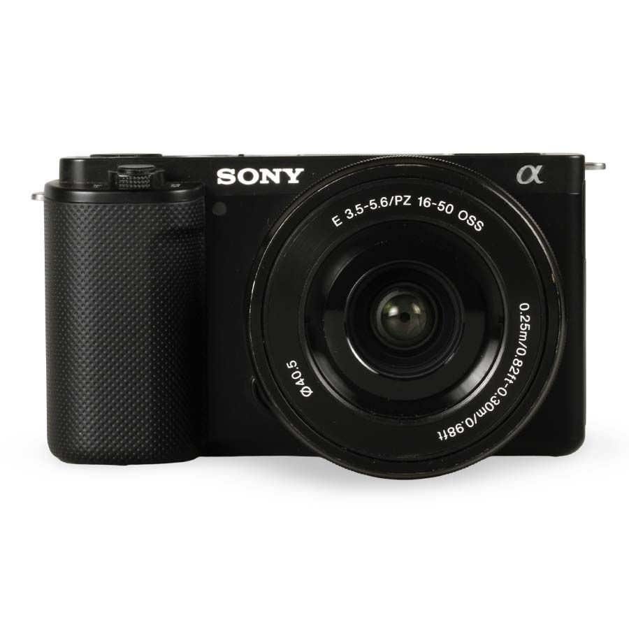 Câmera mirrorless Sony ZV-E10 com lente PZ E 16-50mm OSS - USADO