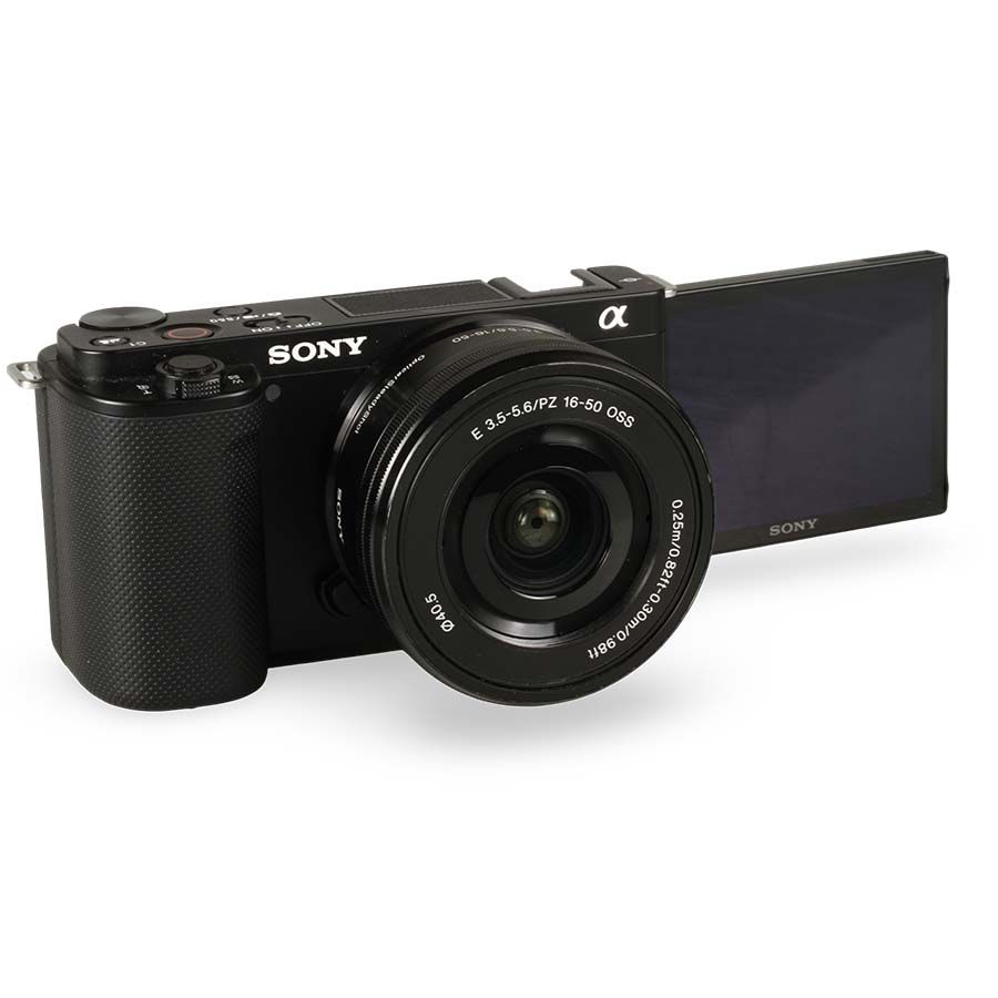 Câmera mirrorless Sony ZV-E10 com lente PZ E 16-50mm OSS - USADO