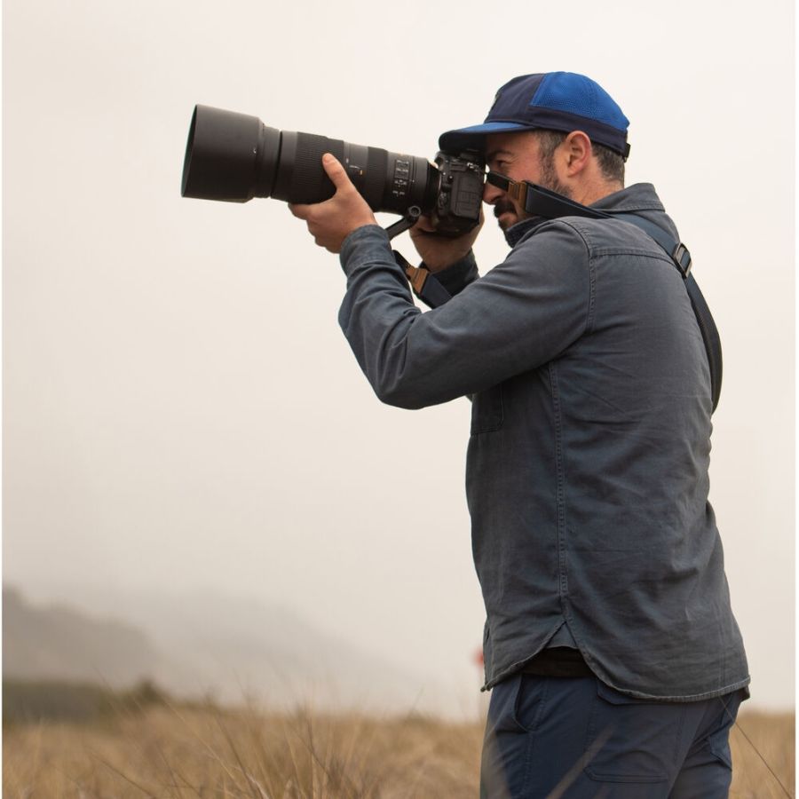 Alça de pescoço Peak Design Slide SL-BK-3 com sistema de liberação rápida (PRETO)