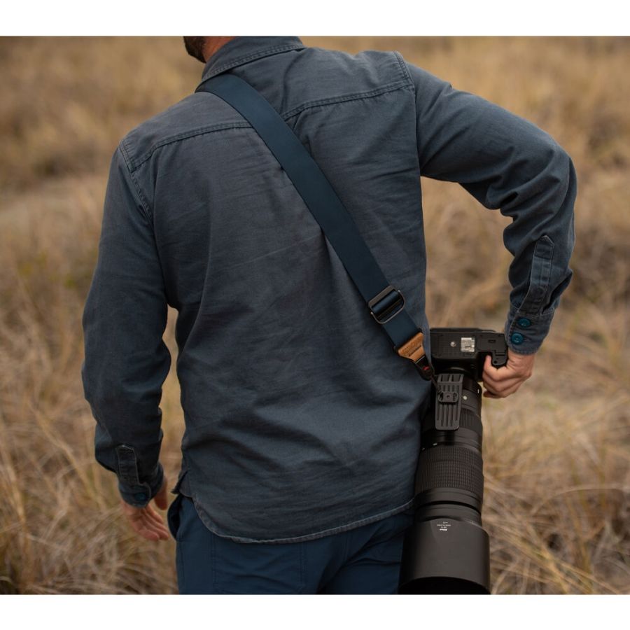 Alça de pescoço Peak Design Slide SL-BK-3 com sistema de liberação rápida (PRETO)