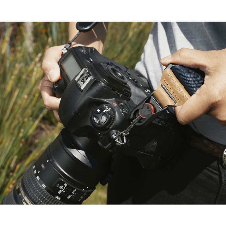 Alça de pescoço Peak Design Slide SL-BK-3 com sistema de liberação rápida (PRETO)