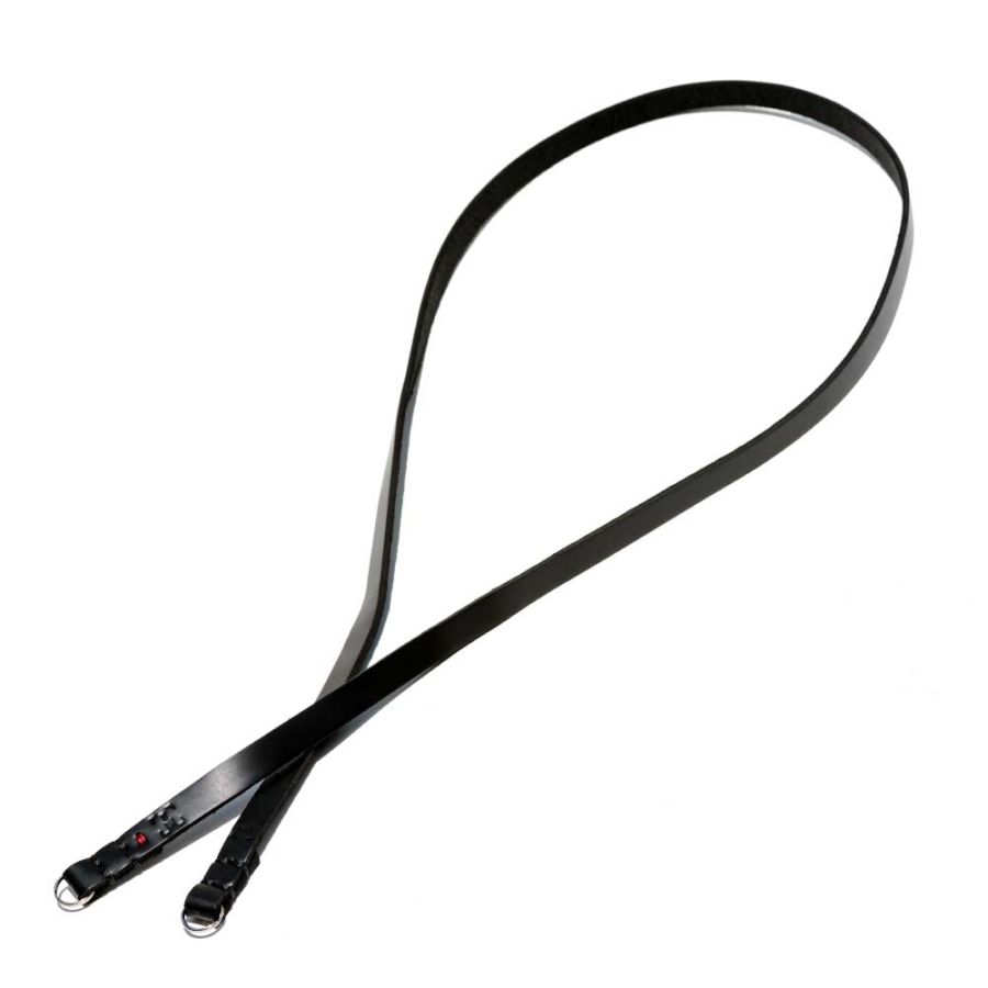 Alça de pescoço luxLLi PSC-01 em couro legítimo para câmera fotográfica (preto)