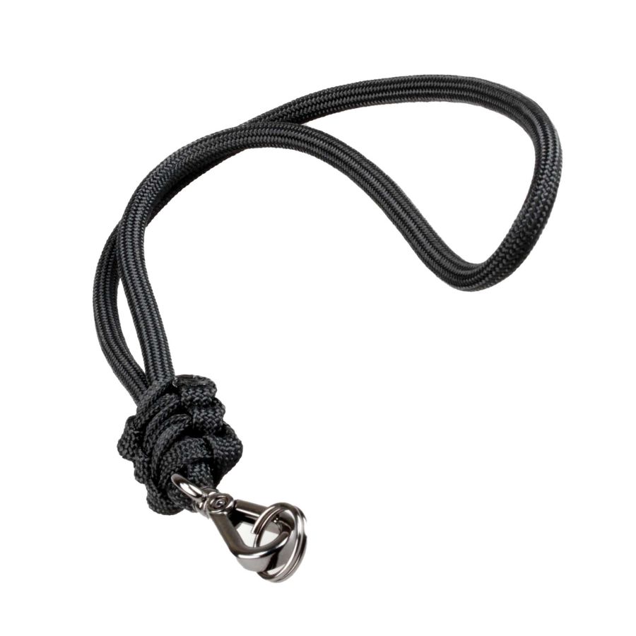 Alça de pulso Mohave Cord Nostalgic Paracord 550 para câmera fotográfica - Preto