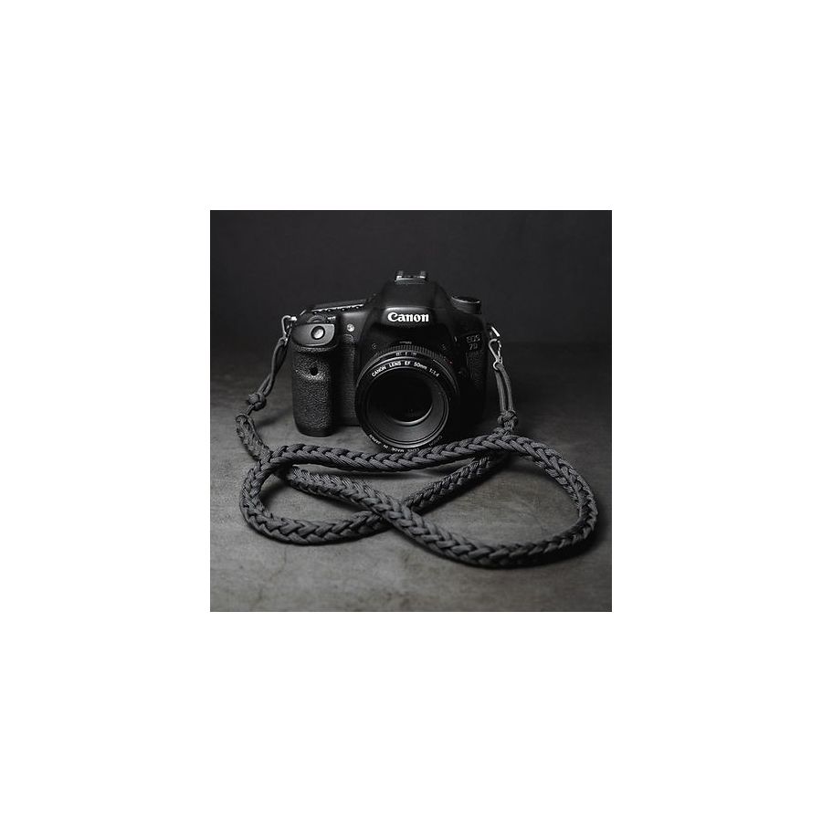 Alça de pescoço Mohave Cord Paracord 550 para câmera fotográfica - Mostarda