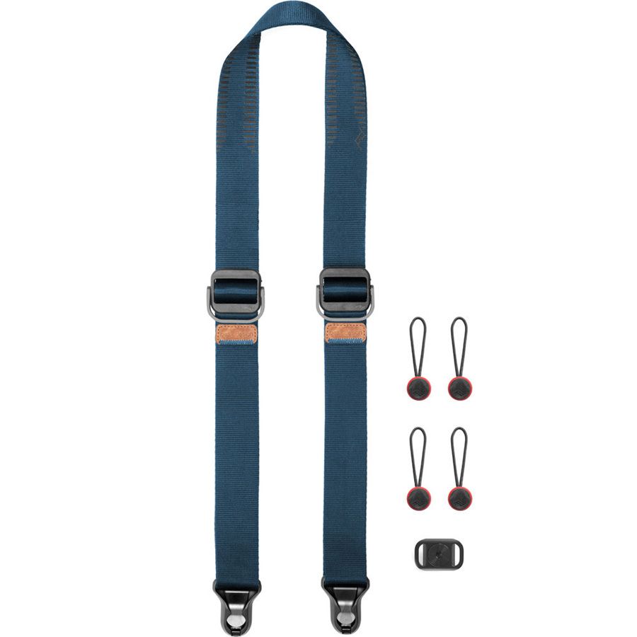 Alça de pescoço Peak Design Slide Lite SLL-MN-3 com sistema de liberação rápida (AZUL)