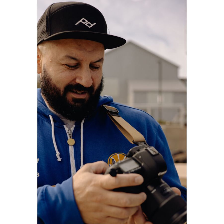 Alça de pescoço Peak Design Slide Lite SLL-CY-3 com sistema de liberação rápida (MARROM)