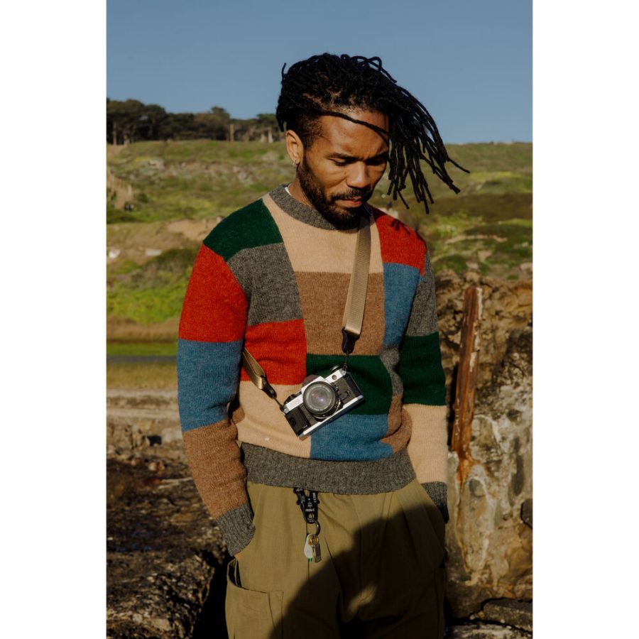 Alça de pescoço Peak Design Slide Lite SLL-CY-3 com sistema de liberação rápida (MARROM)