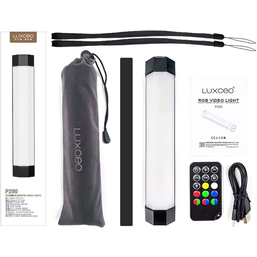 Bastão de LED multicolor RGB LUXCEO P200