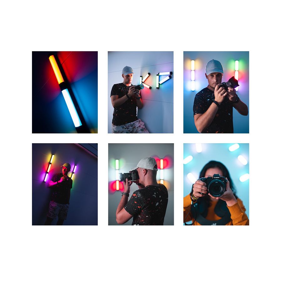 Bastão de LED multicolor RGB LUXCEO P200