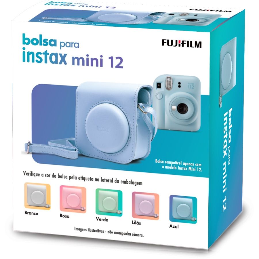 Bolsa Fujifilm instax mini 12 Branco Marfim