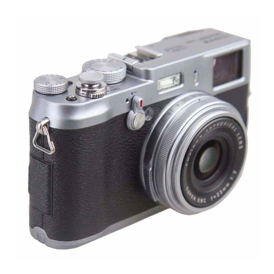 Botão côncavo para disparador de câmera - PRATA