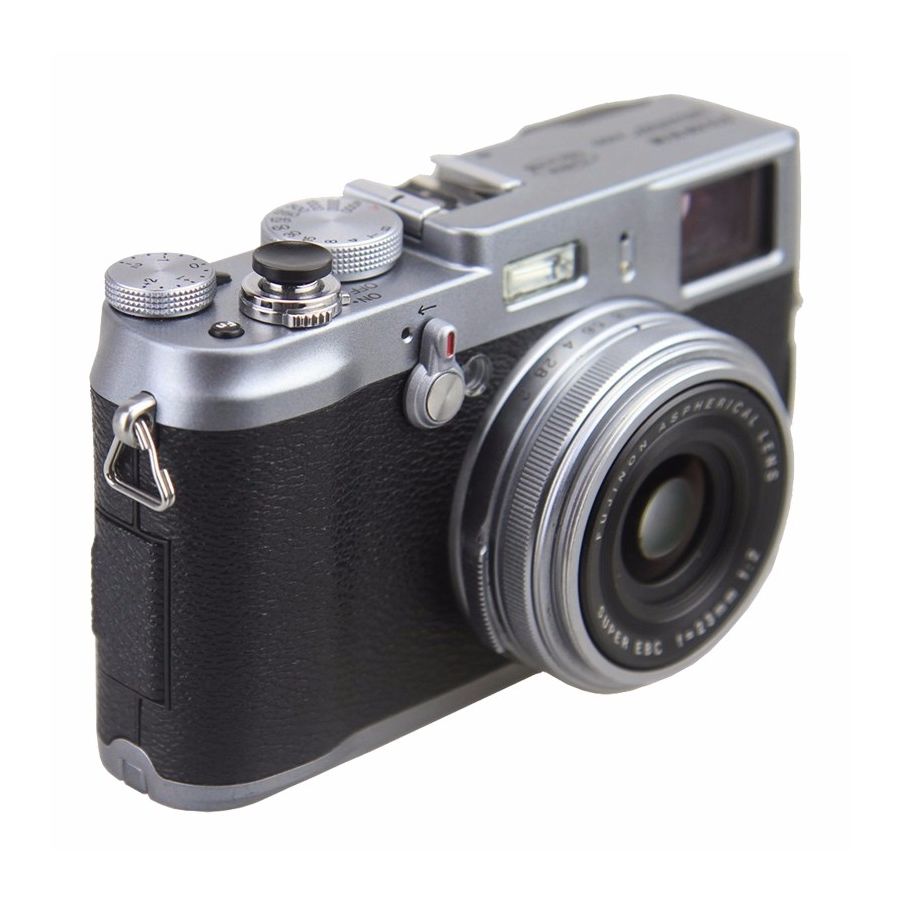 Botão côncavo para disparador de câmera - PRETO