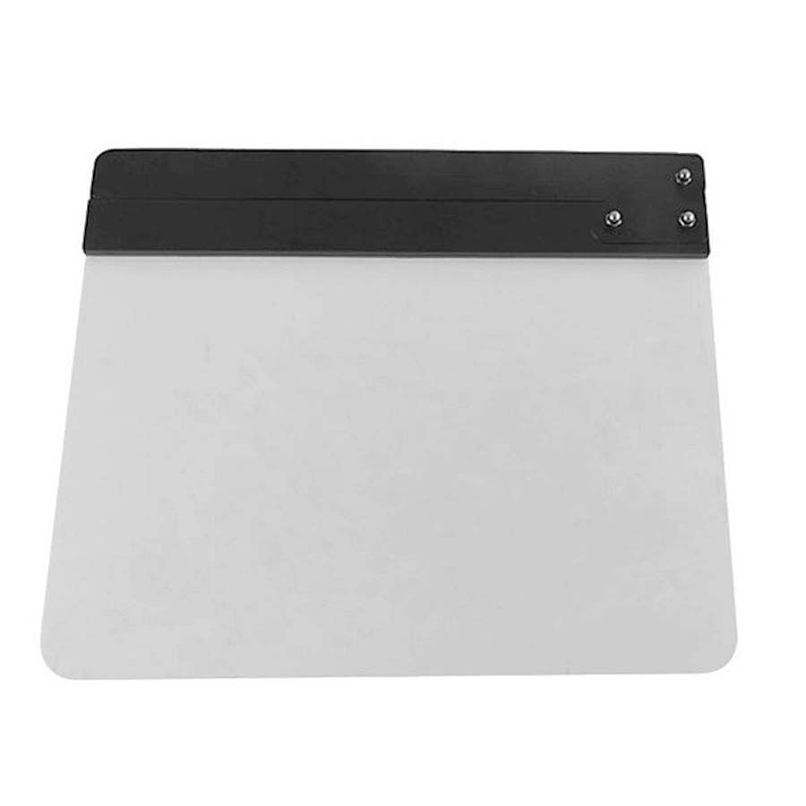 Claquete profissional Greika B/PB Branca com barra preto e branco