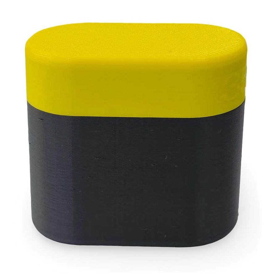 Estojo de plástico TD-35B para 2 rolos de filme 35mm