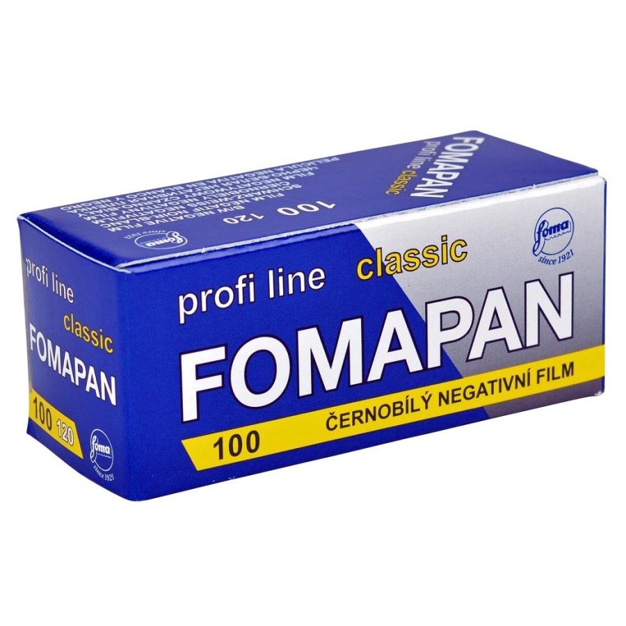 Filme fotográfico 120 Fomapan Classic ISO 100 Preto e Branco