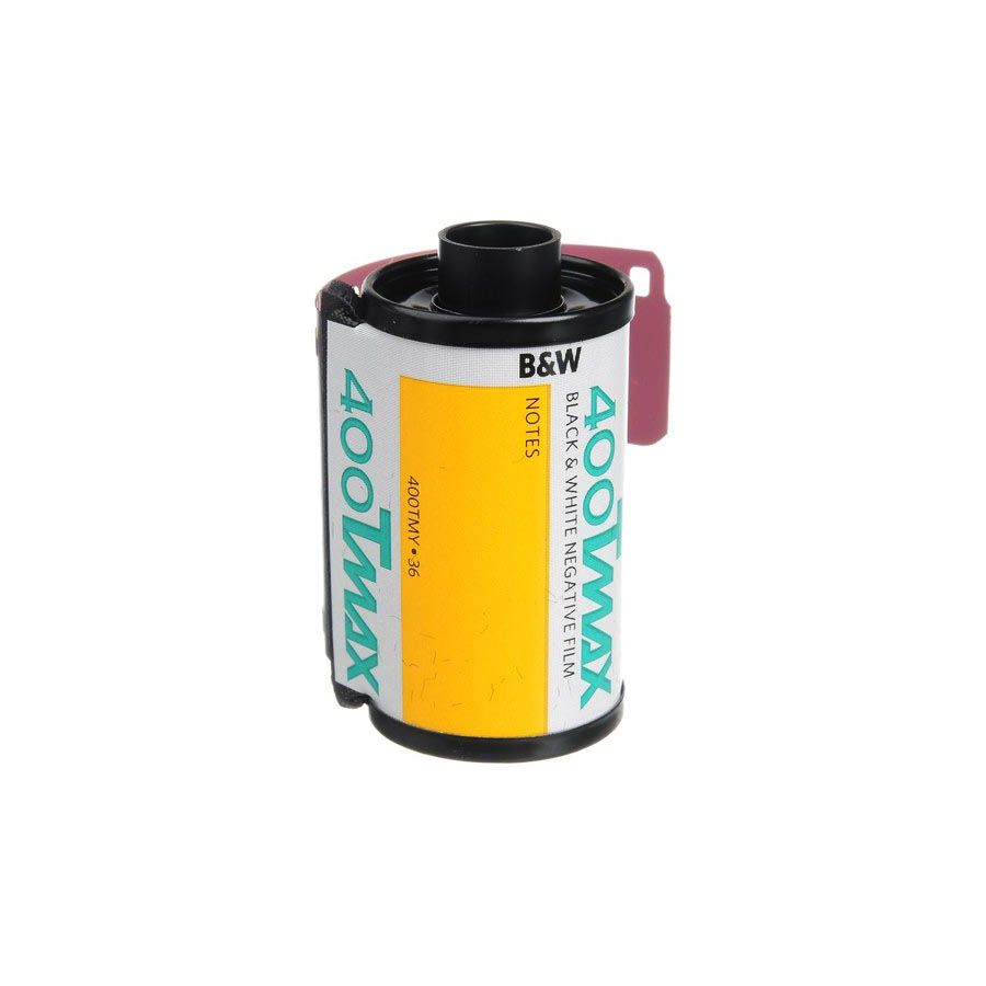 Filme fotográfico 35mm Kodak T-MAX ISO 400 Preto e Branco 36 Poses