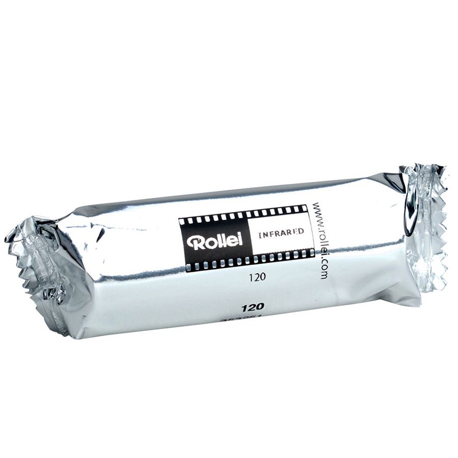 Filme fotográfico 120 Rollei Infrared ISO 400 Preto e Branco