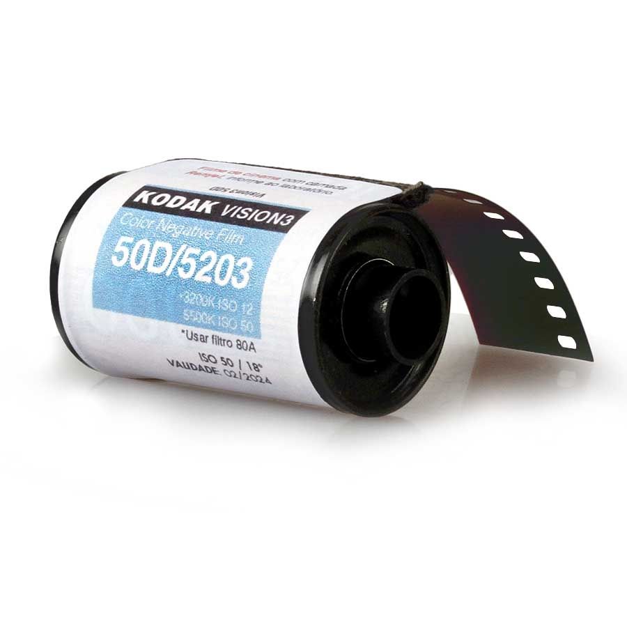 Filme fotográfico 35mm Kodak VISION3 50D/5203 ISO 50 Colorido 36 poses