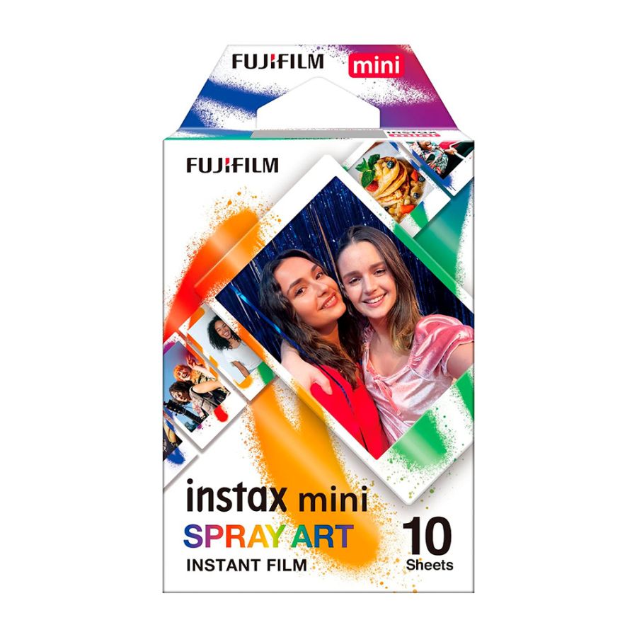 Filme instantâneo Fujifilm instax mini Spray Art (10 fotos)