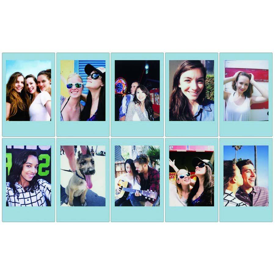 Filme Instantâneo Fujifilm instax mini Sky Blue (10 fotos)