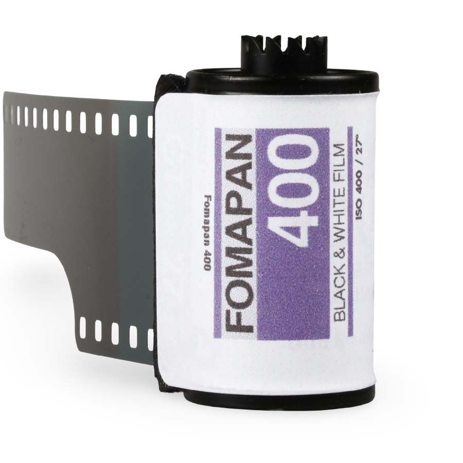Filme fotográfico 35mm Fomapan Action ISO 400 Preto e Branco 36 poses (REBOBINADO)