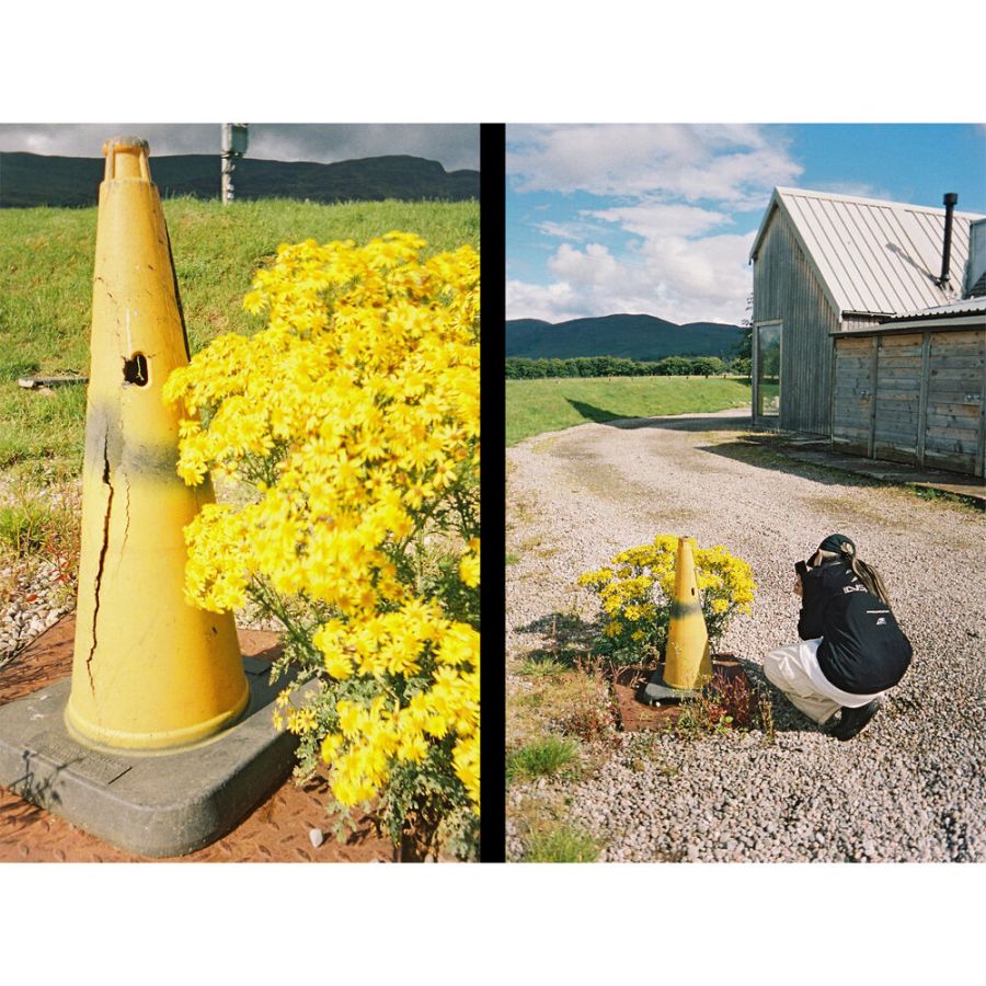 Câmera analógica compacta 35mm Kodak Ektar H35N (ROSA)