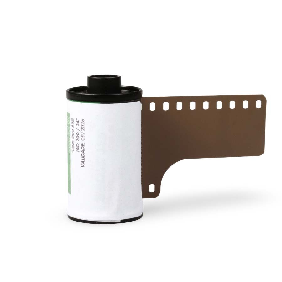 Filme fotográfico 35mm Kodak VISION3 200T ISO 200 Colorido 36 poses