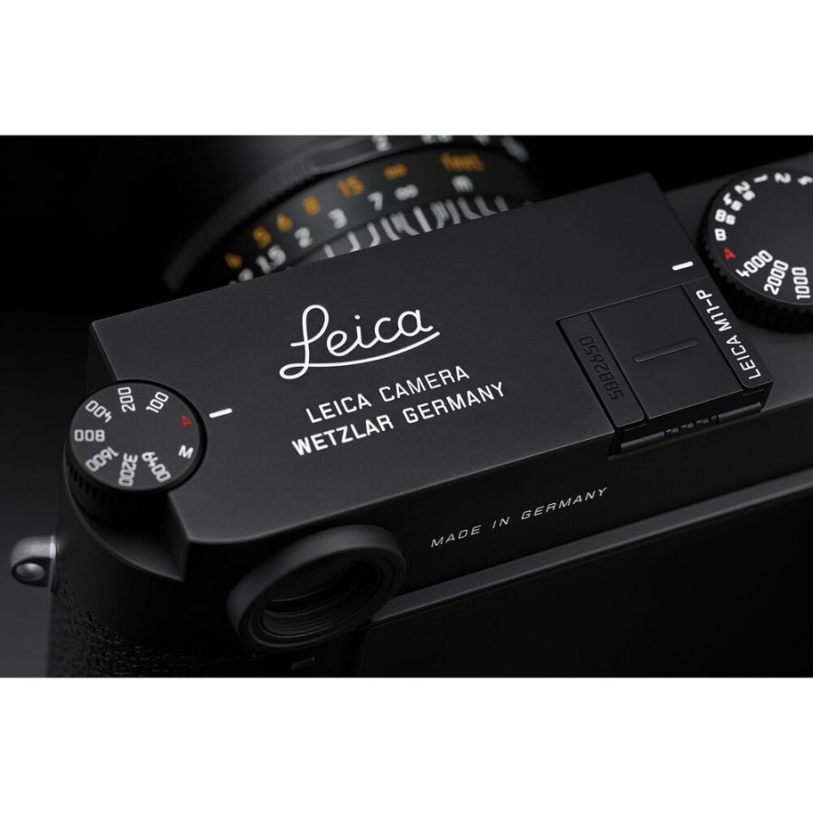 Câmera digital rangefinder Leica M11-P com lente Summilux-M 35mm f1.4 ASPH. versão 2022